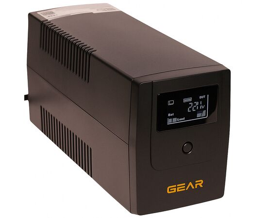 Источник бесперебойного питания GEAR GU-600PLCD