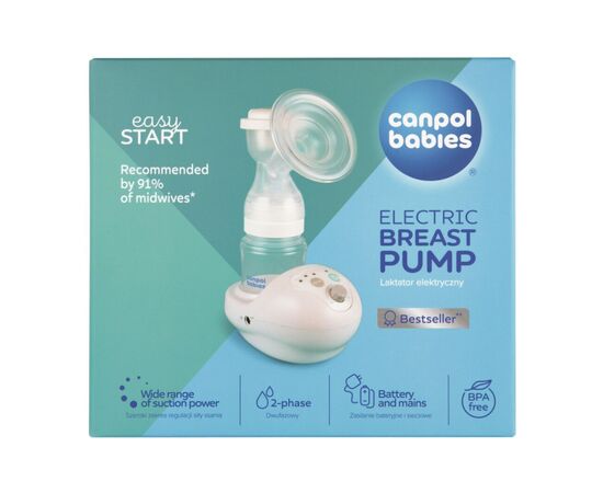 Молокоотсос Canpol babies электрический EasyStart (12/215), изображение 3 Молокоотсос Canpol babies электрический EasyStart (12/215), изображение 3