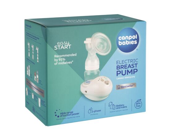 Молокоотсос Canpol babies электрический EasyStart (12/215), изображение 4 Молокоотсос Canpol babies электрический EasyStart (12/215), изображение 4