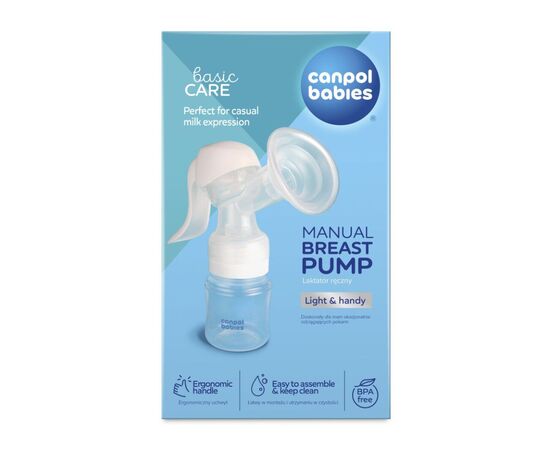 Молокоотсос Canpol babies ручной Basic (12/216), изображение 4 Молокоотсос Canpol babies ручной Basic (12/216), изображение 4