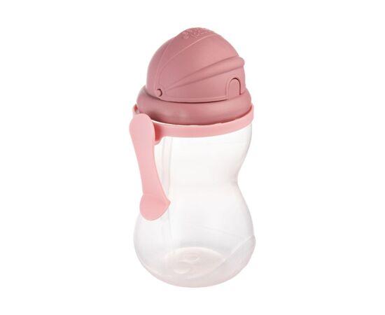 Поильник-непроливайка Canpol babies со сложной силиконовой трубочкой, розовый 370 мл (56/113_pin2), изображение 2 Поильник-непроливайка Canpol babies со сложной силиконовой трубочкой, розовый 370 мл (56/113_pin2), изображение 2