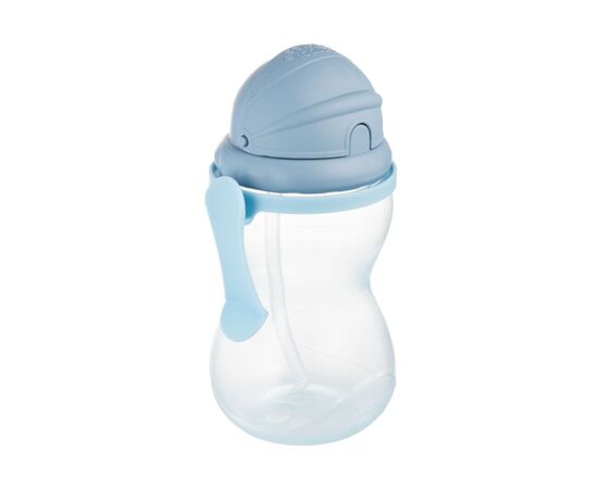 Поильник-непроливайка Canpol babies зі складною силіконовою трубочкою, синя 370 мл (56/113_blu2), изображение 2 Поильник-непроливайка Canpol babies зі складною силіконовою трубочкою, синя 370 мл (56/113_blu2), изображение 2
