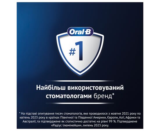 Электрическая зубная щетка Oral-B iO2 Series Night Black + Travel Case, изображение 6 Электрическая зубная щетка Oral-B iO2 Series Night Black + Travel Case, изображение 6