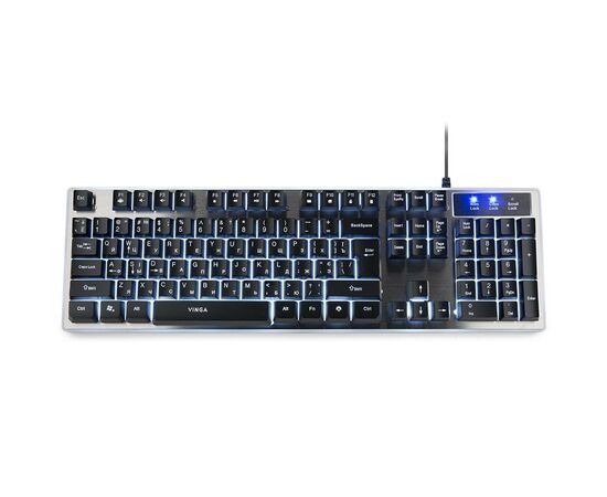 Клавиатура Vinga KBG839 black, изображение 2 Клавиатура Vinga KBG839 black, изображение 2