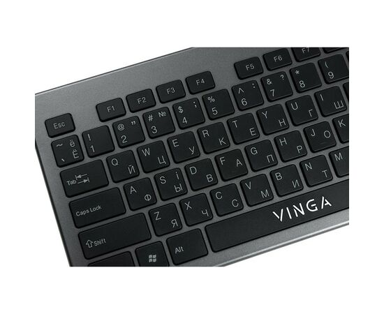 Клавиатура Vinga KB735 black-grey, изображение 8 Клавиатура Vinga KB735 black-grey, изображение 8