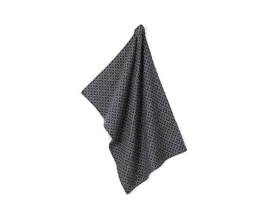Полотенце Kela кухонное Gianna, 70x50 см, черно-белое с узором (12783) (00000023327)