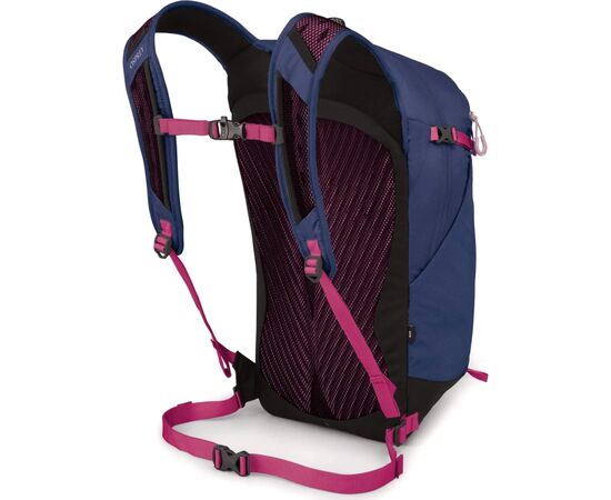 Рюкзак туристический Osprey Sportlite 20 alkaline/hotspot pink - O/S - синій/рожевий (009.4058), изображение 2 Рюкзак туристический Osprey Sportlite 20 alkaline/hotspot pink - O/S - синій/рожевий (009.4058), изображение 2