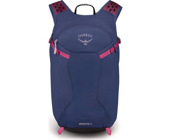 Рюкзак туристический Osprey Sportlite 20 alkaline/hotspot pink - O/S - синій/рожевий (009.4058), изображение 3 Рюкзак туристический Osprey Sportlite 20 alkaline/hotspot pink - O/S - синій/рожевий (009.4058), изображение 3
