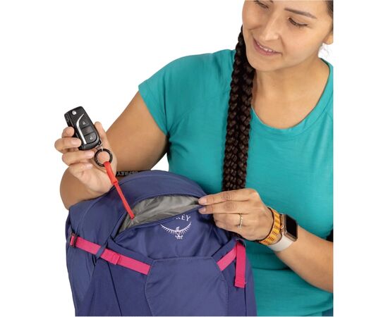 Рюкзак туристический Osprey Sportlite 20 alkaline/hotspot pink - O/S - синій/рожевий (009.4058), изображение 9 Рюкзак туристический Osprey Sportlite 20 alkaline/hotspot pink - O/S - синій/рожевий (009.4058), изображение 9