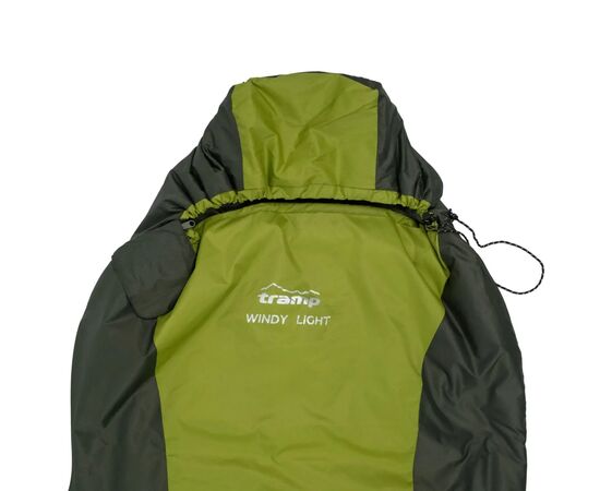 Спальный мешок Tramp Windy Light кокон лівий olive (UTRS-055-olive-L), изображение 4 Спальный мешок Tramp Windy Light кокон лівий olive (UTRS-055-olive-L), изображение 4