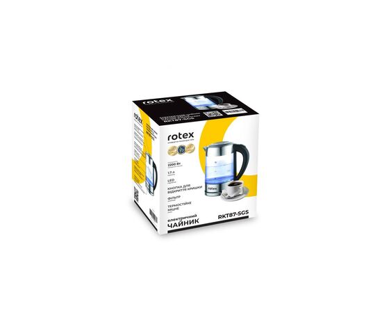 Электрочайник Rotex RKT87-SGS, изображение 9 Электрочайник Rotex RKT87-SGS, изображение 9