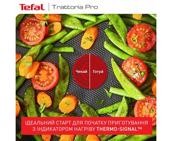 Сковорода Tefal Trattoria Pro 20см чорна (G6120244), зображення 6 Сковорода Tefal Trattoria Pro 20см чорна (G6120244), зображення 6