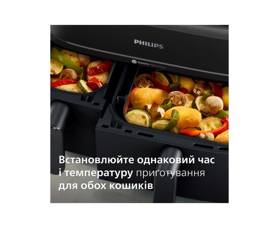 Мультипечь Philips Ovi Dual Series 3000 (NA350/03), изображение 5 Мультипечь Philips Ovi Dual Series 3000 (NA350/03), изображение 5