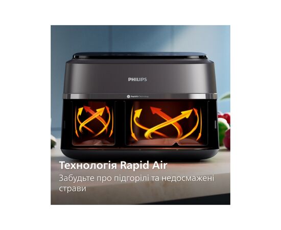 Мультипечь Philips Ovi Dual Series 3000 (NA350/03), изображение 7 Мультипечь Philips Ovi Dual Series 3000 (NA350/03), изображение 7
