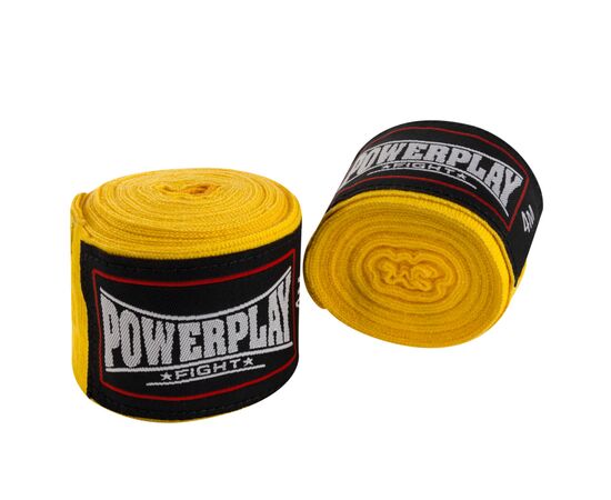Бинт для спорта PowerPlay 3046 4м Жовтий (PP_3046_4m_Yellow), изображение 3 Бинт для спорта PowerPlay 3046 4м Жовтий (PP_3046_4m_Yellow), изображение 3