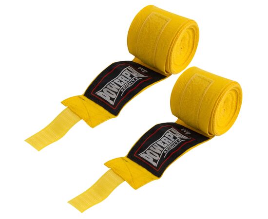 Бинт для спорта PowerPlay 3046 4м Жовтий (PP_3046_4m_Yellow)
