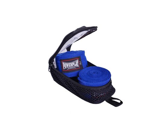 Бинт для спорта PowerPlay 3047 4,5м Синій (PP_3047_4,5m_Blue), изображение 2 Бинт для спорта PowerPlay 3047 4,5м Синій (PP_3047_4,5m_Blue), изображение 2