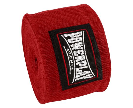 Бинт для спорта PowerPlay 3047 4,5м Червоний (PP_3047_4,5m_Red), изображение 4 Бинт для спорта PowerPlay 3047 4,5м Червоний (PP_3047_4,5m_Red), изображение 4