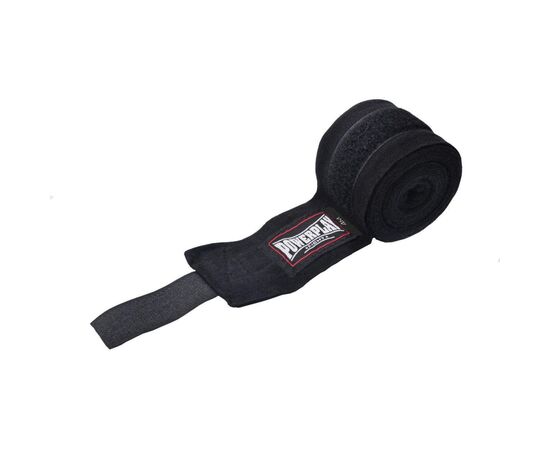Бинт для спорта PowerPlay 3047 4,5м Чорний (PP_3047_4,5m_Black), изображение 3 Бинт для спорта PowerPlay 3047 4,5м Чорний (PP_3047_4,5m_Black), изображение 3