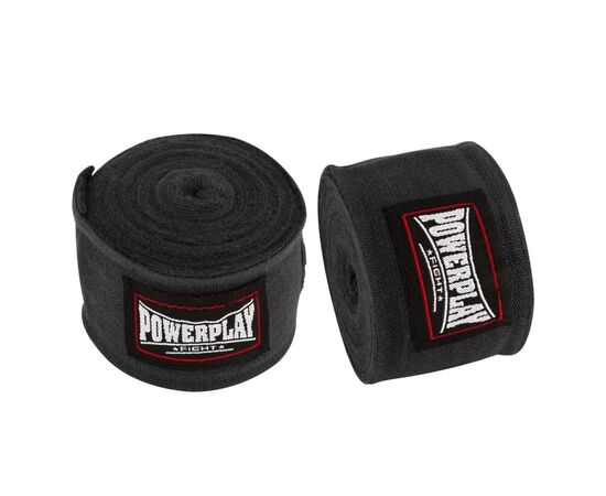 Бинт для спорта PowerPlay 3047 4,5м Чорний (PP_3047_4,5m_Black), изображение 4 Бинт для спорта PowerPlay 3047 4,5м Чорний (PP_3047_4,5m_Black), изображение 4