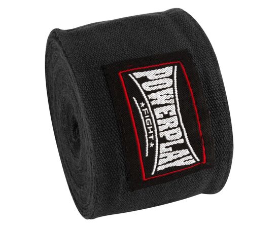 Бинт для спорта PowerPlay 3047 4,5м Чорний (PP_3047_4,5m_Black), изображение 5 Бинт для спорта PowerPlay 3047 4,5м Чорний (PP_3047_4,5m_Black), изображение 5