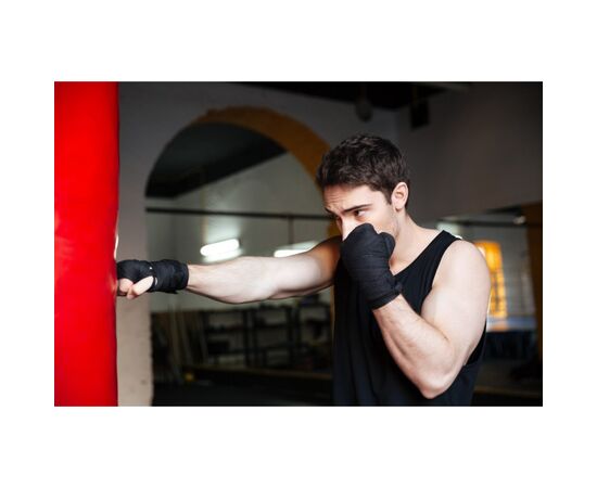 Бинт для спорта PowerPlay 3047 4,5м Чорний (PP_3047_4,5m_Black), изображение 8 Бинт для спорта PowerPlay 3047 4,5м Чорний (PP_3047_4,5m_Black), изображение 8