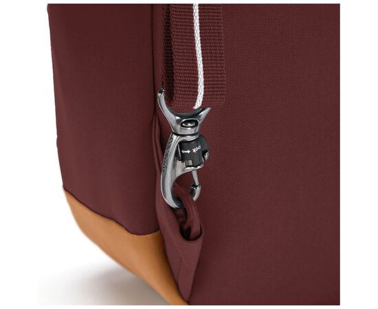 Рюкзак туристический Pacsafe Go 15L бургунді (35110345), изображение 7 Рюкзак туристический Pacsafe Go 15L бургунді (35110345), изображение 7