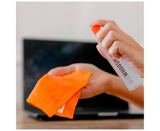Серветки Whoosh! Screen Shine 3 PACK CLOTHS, microfiber, 35х35cm (1FGCL3COM), зображення 3 Серветки Whoosh! Screen Shine 3 PACK CLOTHS, microfiber, 35х35cm (1FGCL3COM), зображення 3