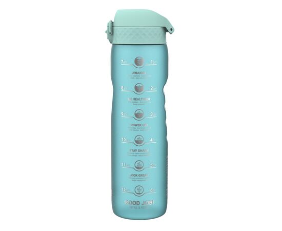 Пляшка для води ION8 OneTouch Times To Drink 1000 мл BPA Free, Sonic Blue (I8RF1000PBMOT2)