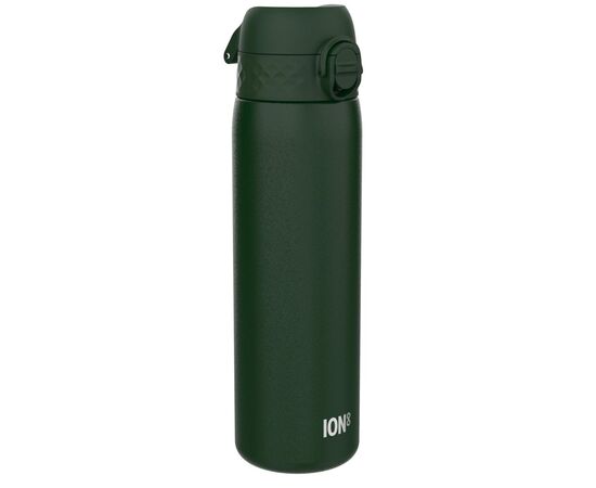 Пляшка для води ION8 OneTouch Stainless Steel 600 мл Dark Green (I8SS600DGRE)