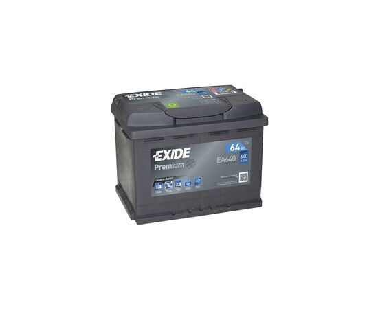 Аккумулятор автомобильный EXIDE PREMIUM 64A (EA640)
