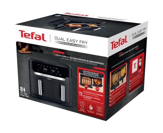 Мультипечь Tefal Dual Easy Fry XXL (EY9428E0), изображение 11 Мультипечь Tefal Dual Easy Fry XXL (EY9428E0), изображение 11