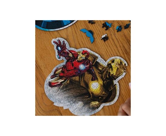 Пазл Trefl Wooden Marvel Heroes Отважный железный человек 160 элементов (5900511201833), изображение 3 Пазл Trefl Wooden Marvel Heroes Отважный железный человек 160 элементов (5900511201833), изображение 3