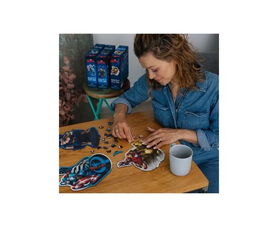 Пазл Trefl Wooden Marvel Heroes Отважный железный человек 160 элементов (5900511201833), изображение 6 Пазл Trefl Wooden Marvel Heroes Отважный железный человек 160 элементов (5900511201833), изображение 6