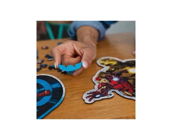 Пазл Trefl Wooden Marvel Heroes Танос на троне 160 элементов (5900511201840), изображение 5 Пазл Trefl Wooden Marvel Heroes Танос на троне 160 элементов (5900511201840), изображение 5