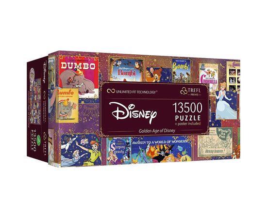 Пазл Trefl UFT Mickey&friends Золотой век Disney 13500 элементов (5900511810264)