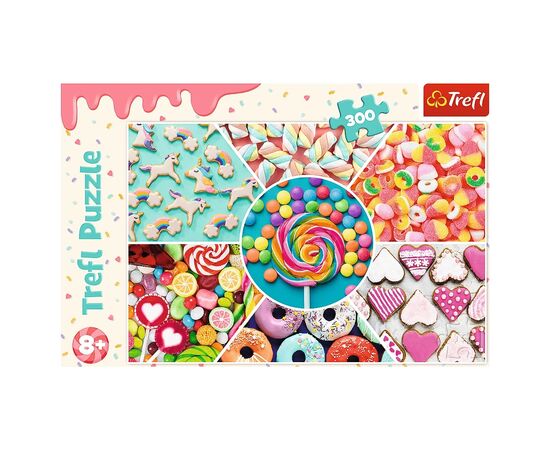 Пазл Trefl Сладости 300 элементов (5900511230048), изображение 3 Пазл Trefl Сладости 300 элементов (5900511230048), изображение 3