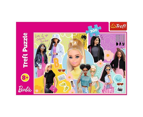 Пазл Trefl Barbie Твоя любимая Барби 300 элементов (5900511230253), изображение 3 Пазл Trefl Barbie Твоя любимая Барби 300 элементов (5900511230253), изображение 3