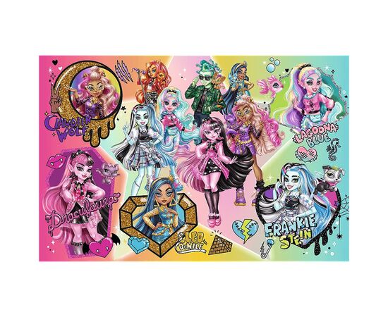 Пазл Trefl Monster High Зомби на вершине! 300 элементов (5900511230277), изображение 2 Пазл Trefl Monster High Зомби на вершине! 300 элементов (5900511230277), изображение 2