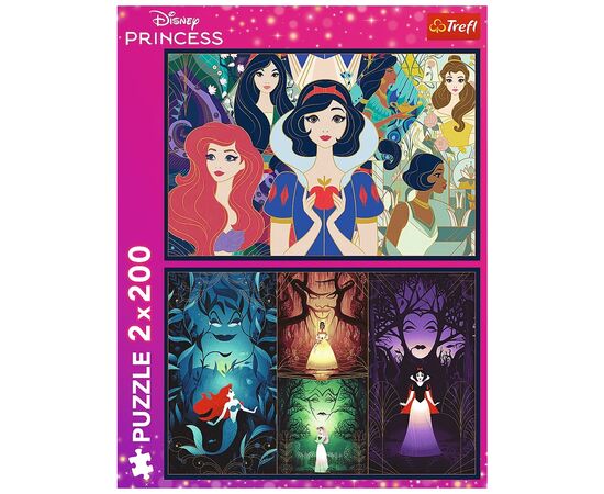 Пазл Trefl Princess Волшебные принцессы 2х200 элементов (5900511133172), изображение 4 Пазл Trefl Princess Волшебные принцессы 2х200 элементов (5900511133172), изображение 4