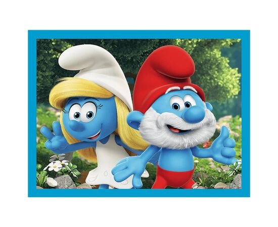 Пазл Trefl The Smurfs Смурфикам весело 2 in 1+memos (5900511936568), изображение 2 Пазл Trefl The Smurfs Смурфикам весело 2 in 1+memos (5900511936568), изображение 2