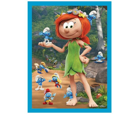 Пазл Trefl The Smurfs Смурфикам весело 2 in 1+memos (5900511936568), изображение 3 Пазл Trefl The Smurfs Смурфикам весело 2 in 1+memos (5900511936568), изображение 3