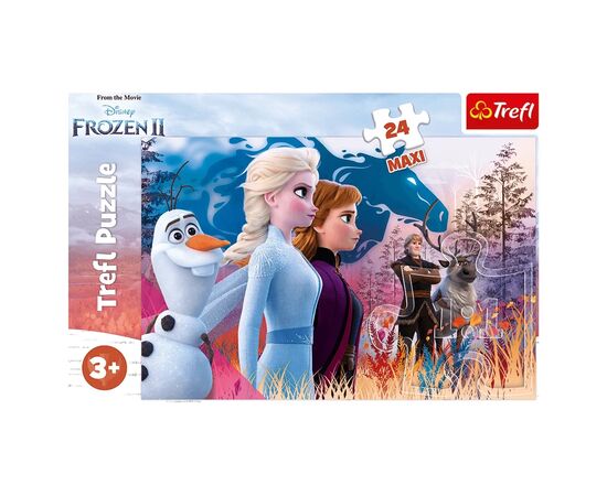 Пазл Trefl Maxi Frozen Волшебное путешествие 24 элемента (5900511142983), изображение 3 Пазл Trefl Maxi Frozen Волшебное путешествие 24 элемента (5900511142983), изображение 3