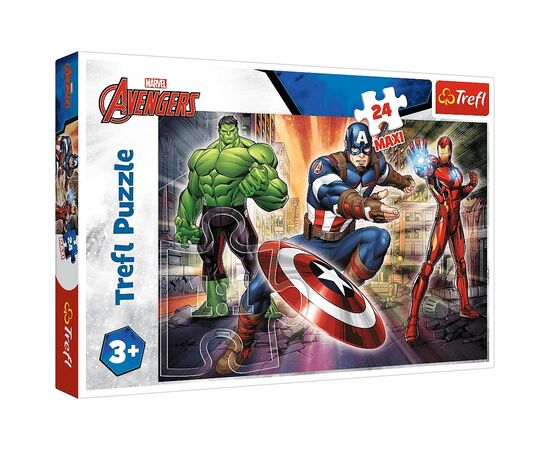Пазл Trefl Maxi The Avengers У світі Месників 24 елемента (5900511143218)
