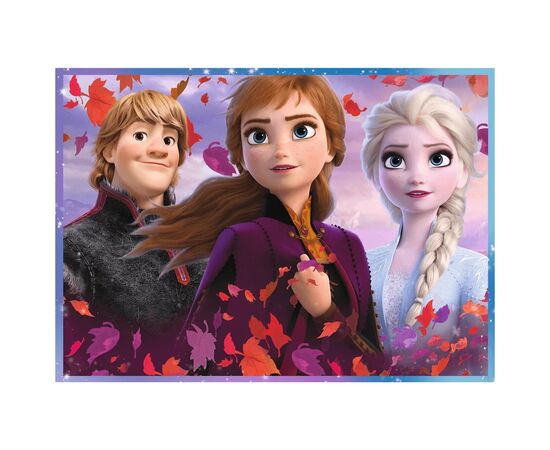 Пазл Trefl Frozen Путешествие в неизвестное 4 in 1 (35, 48, 54, 70) элемента (5900511343236), изображение 2 Пазл Trefl Frozen Путешествие в неизвестное 4 in 1 (35, 48, 54, 70) элемента (5900511343236), изображение 2