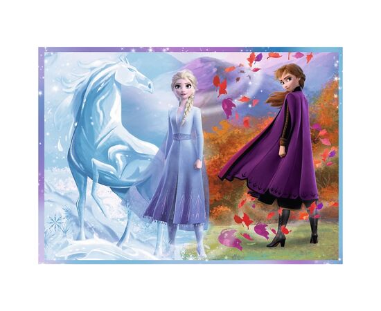 Пазл Trefl Frozen Путешествие в неизвестное 4 in 1 (35, 48, 54, 70) элемента (5900511343236), изображение 5 Пазл Trefl Frozen Путешествие в неизвестное 4 in 1 (35, 48, 54, 70) элемента (5900511343236), изображение 5