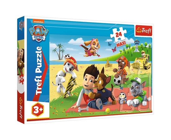 Пазл Trefl Maxi Paw Patrol Веселье на одеяле 24 элемента (5900511143461)