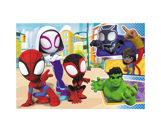 Пазл Trefl Maxi Spiderman Спайди и его друзья 24 элемента (5900511143485), изображение 2 Пазл Trefl Maxi Spiderman Спайди и его друзья 24 элемента (5900511143485), изображение 2