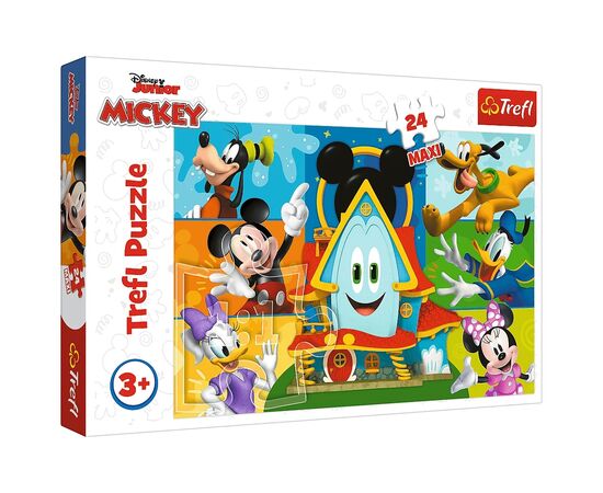 Пазл Trefl Maxi Mickey&friends Міккі Маус і друзі 24 елемента (5900511143515)