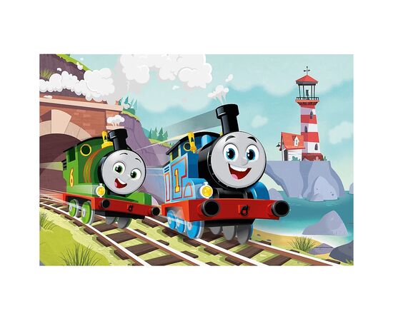 Пазл Trefl Maxi Thomas&Friends Том и Перси на рельсах 24 элемента (5900511143546), изображение 2 Пазл Trefl Maxi Thomas&Friends Том и Перси на рельсах 24 элемента (5900511143546), изображение 2